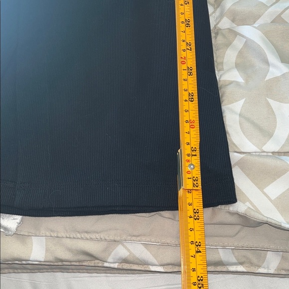 Adidas Black Sweatpants for Active Comfort LOUNGE RIBBED FLARED-LEG PANTS Large - Picture 11 of 11